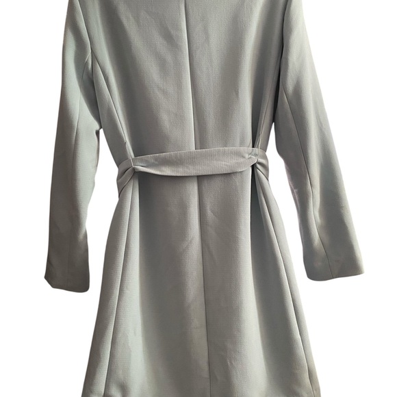 Ralph Lauren Black Label Sky Blue Trench Coat - Picture 4 of 4